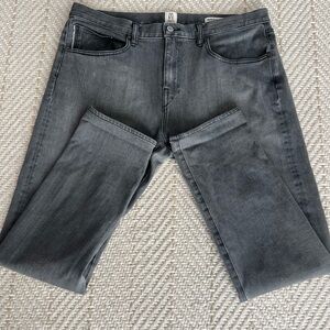 Hiroshi Kato Grey Scissors Selvedge Jeans 36x30